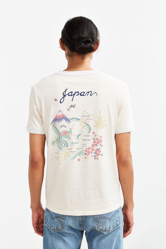 Fanclub Japan Souvenir Ringer T-shirt | Urban Outfitters UK