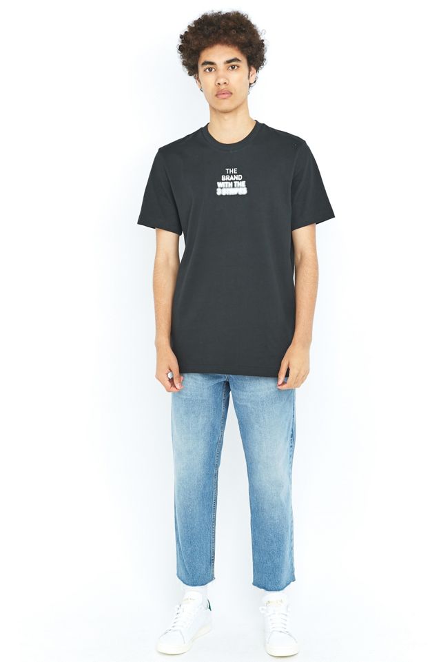 adidas – T-Shirt „The Brand with the 3-Stripes“ in Schwarz #4