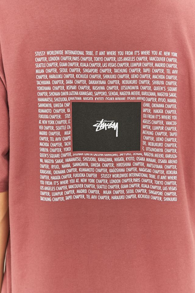 Stussy Chapters Rose T-shirt #2