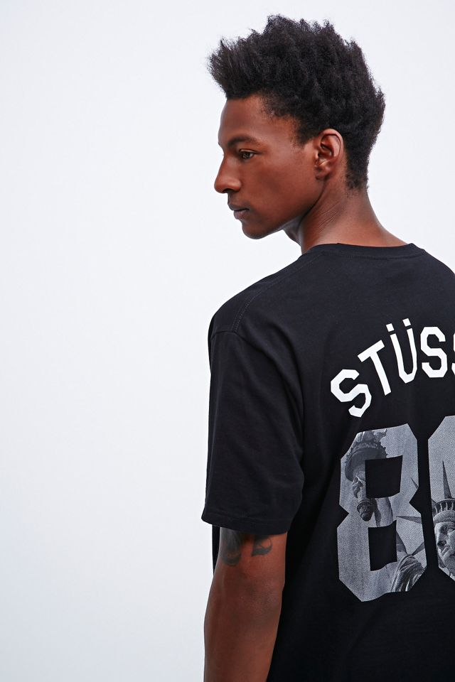 Stussy NYC 80 Tee in Black #4