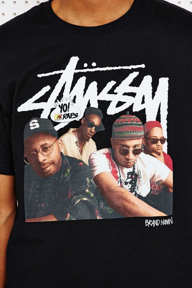 人気スポー新作 新品タグ付きStussy Yo MTV Raps tee BrandNubian T