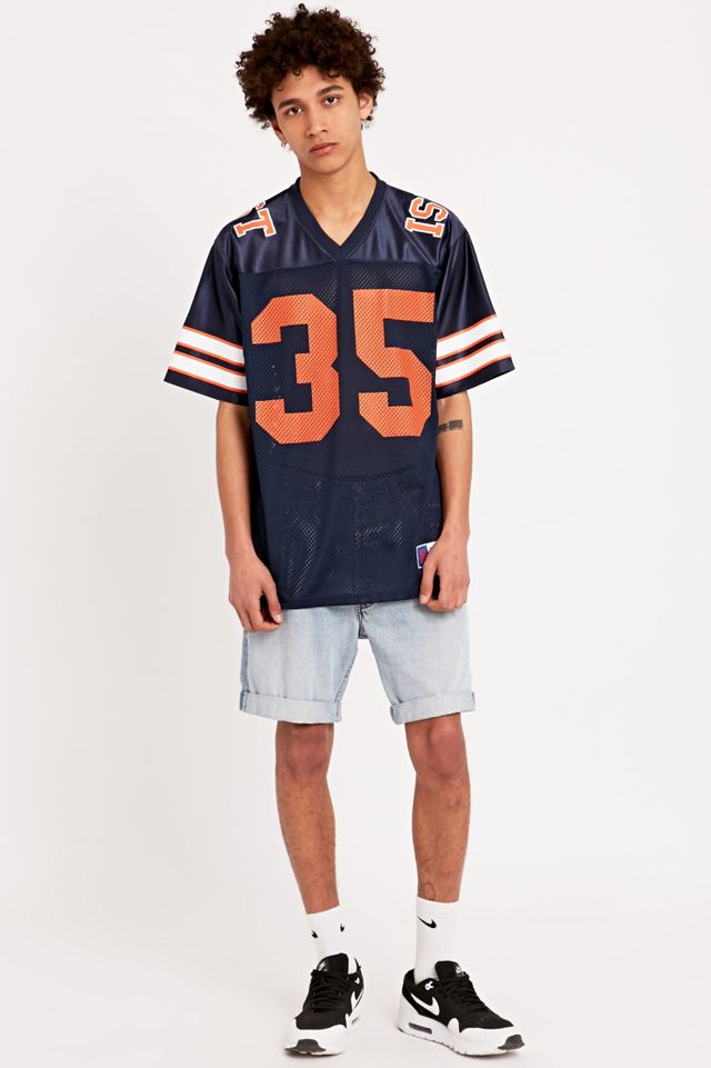 Stussy IST 35 Football Jersey Tee in Navy | Urban Outfitters UK