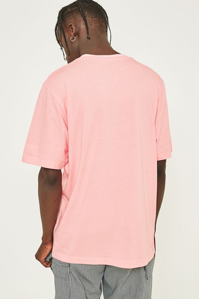 UO T-shirt Casper con punta rosa #3