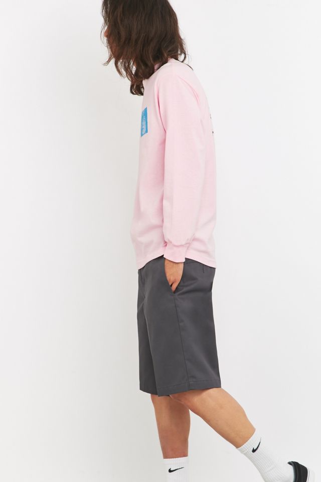 Division of Labor Horror Pink Long Sleeve T-shirt #2