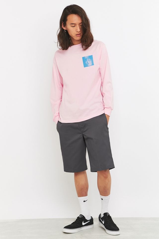 Division of Labor Horror Pink Long Sleeve T-shirt #4