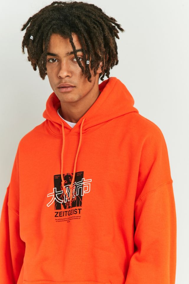 Zeitgeist deals orange hoodie