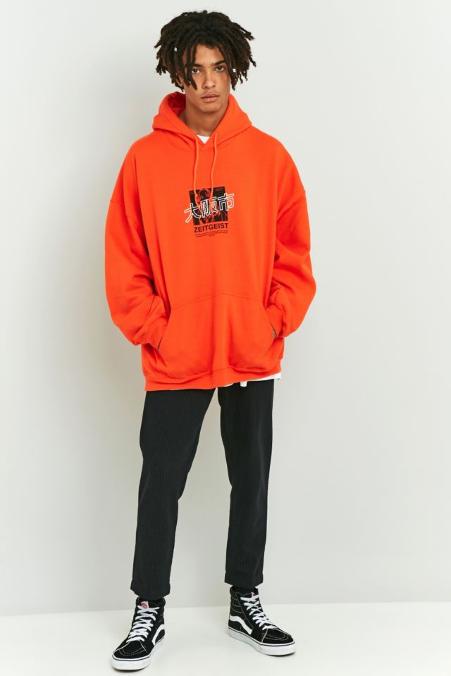 Zeitgeist deals orange hoodie