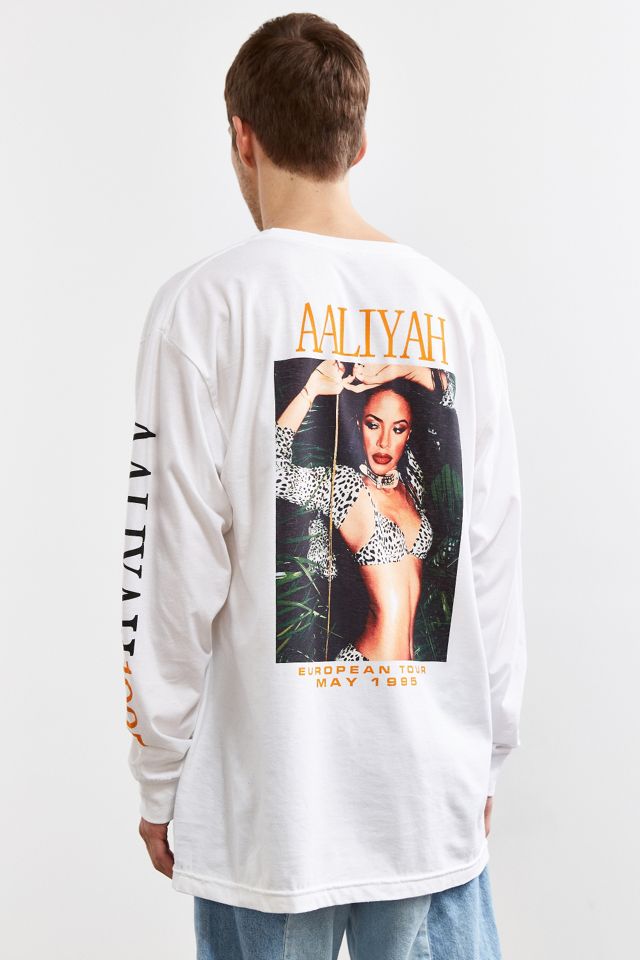 Aaliyah 1995 Long Sleeve T-shirt #3