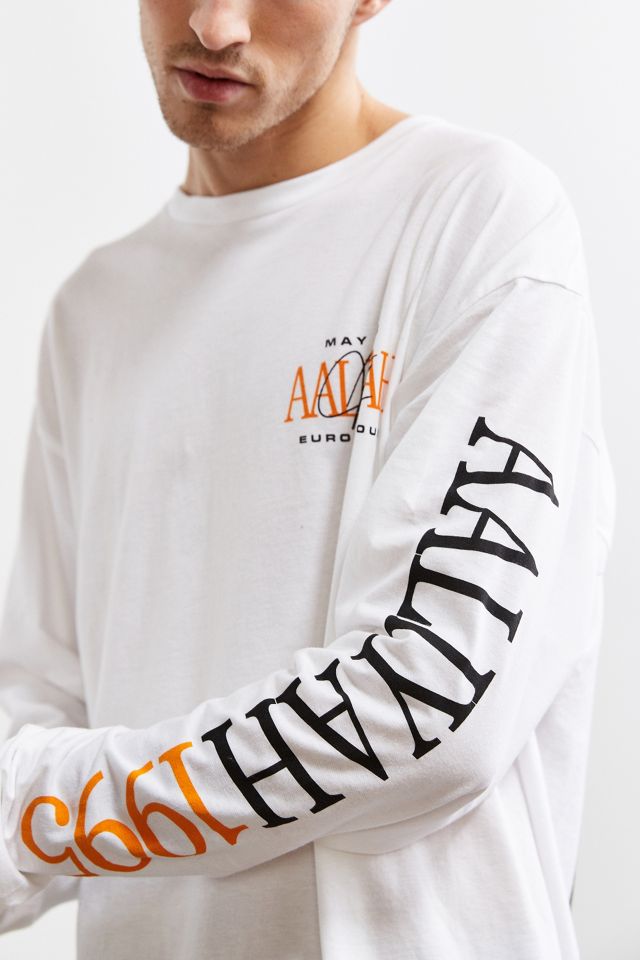 Aaliyah 1995 Long Sleeve T-shirt #4