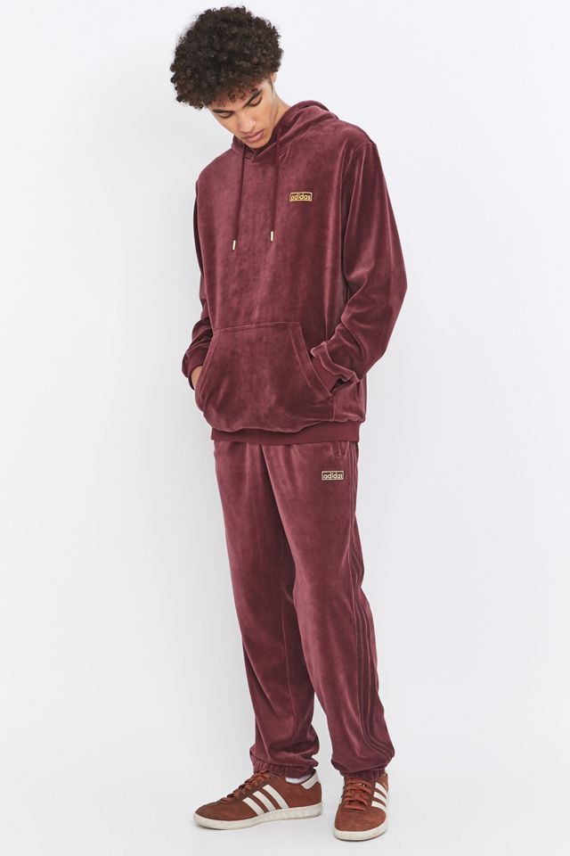 Adidas Originals Adidas Velour Hoodie Herren Adidas Tracksuit Mens
