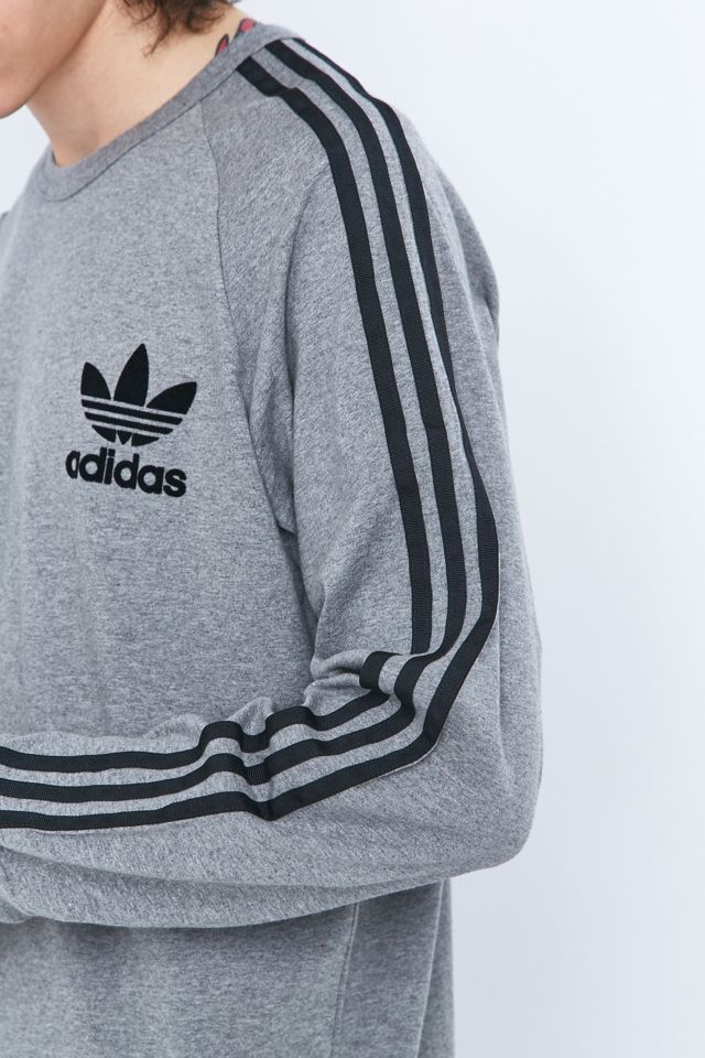 adidas - T-shirt Adicolor Core à manches longues chiné #1