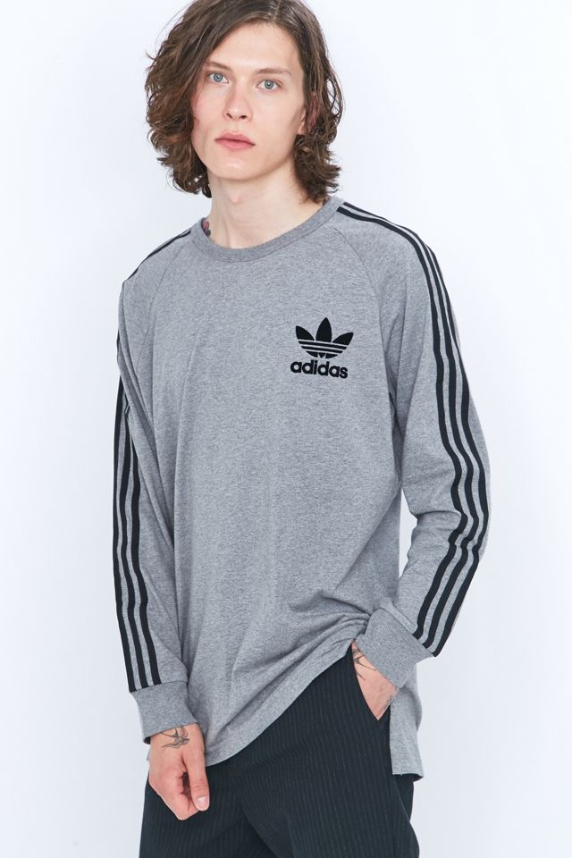 adidas - T-shirt Adicolor Core à manches longues chiné #2
