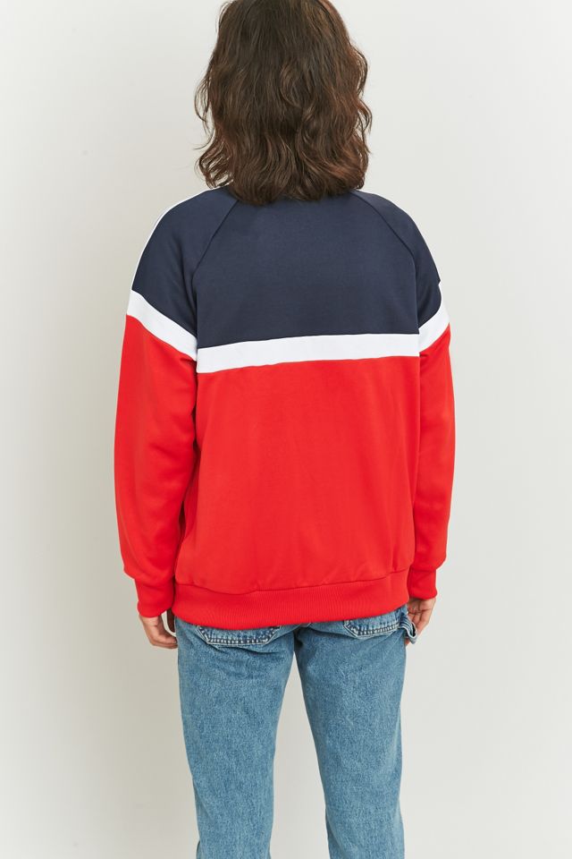 adidas Originals – Trainingsoberteil „Itasca“ in knalligem Rot #3