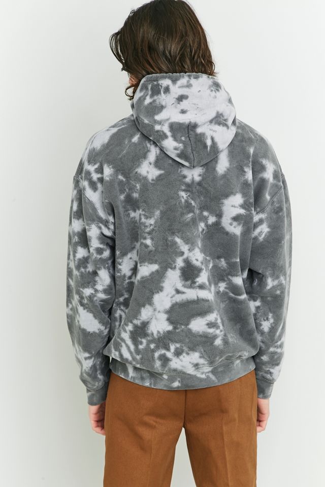 UO Grey Tie-Dye Hoodie #3