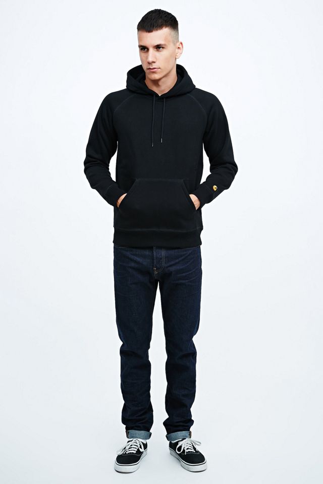 Carhartt Chase Hoodie in Black Urban Outfitters UK