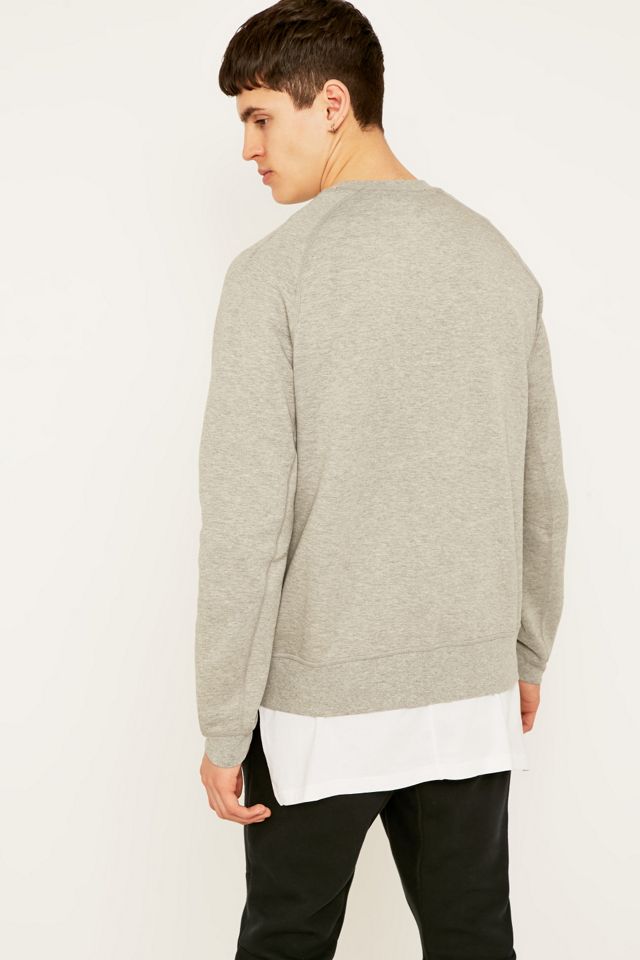 Nike Tech Fleece Grey Crewneck Sweatshirt #3