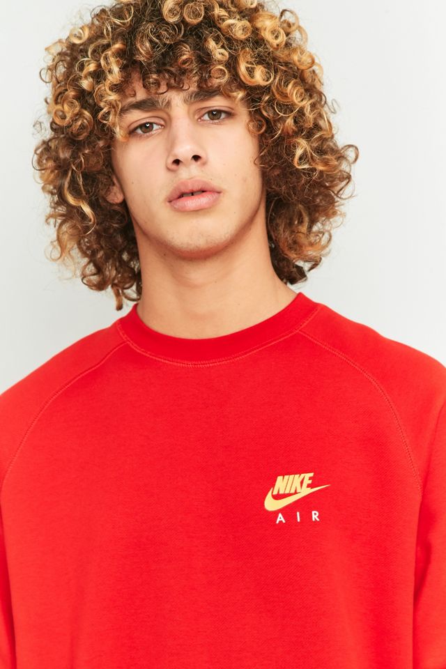 Nike Air Red Crewneck Sweatshirt #2