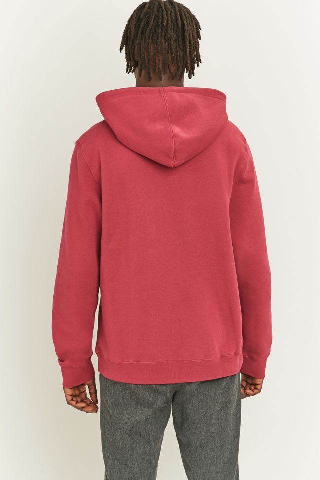 Stussy – Bestickter Hoodie „New Stock“ in Traube #2