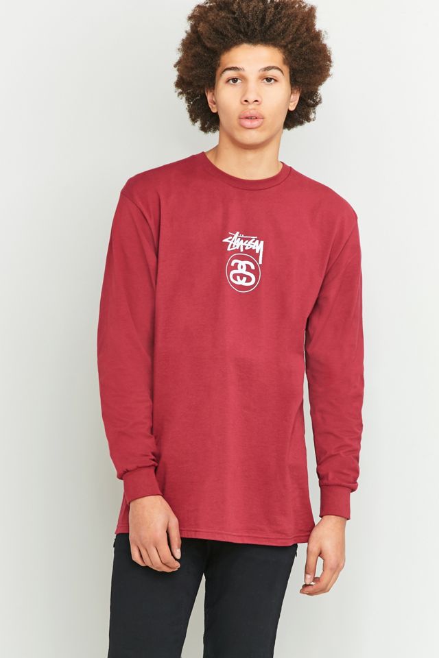 Stussy -T-shirt Stock Link à manches longues muscat #2