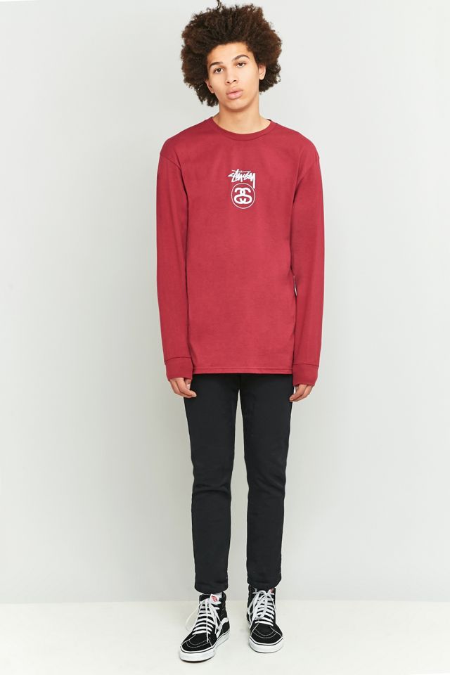 Stussy -T-shirt Stock Link à manches longues muscat #4