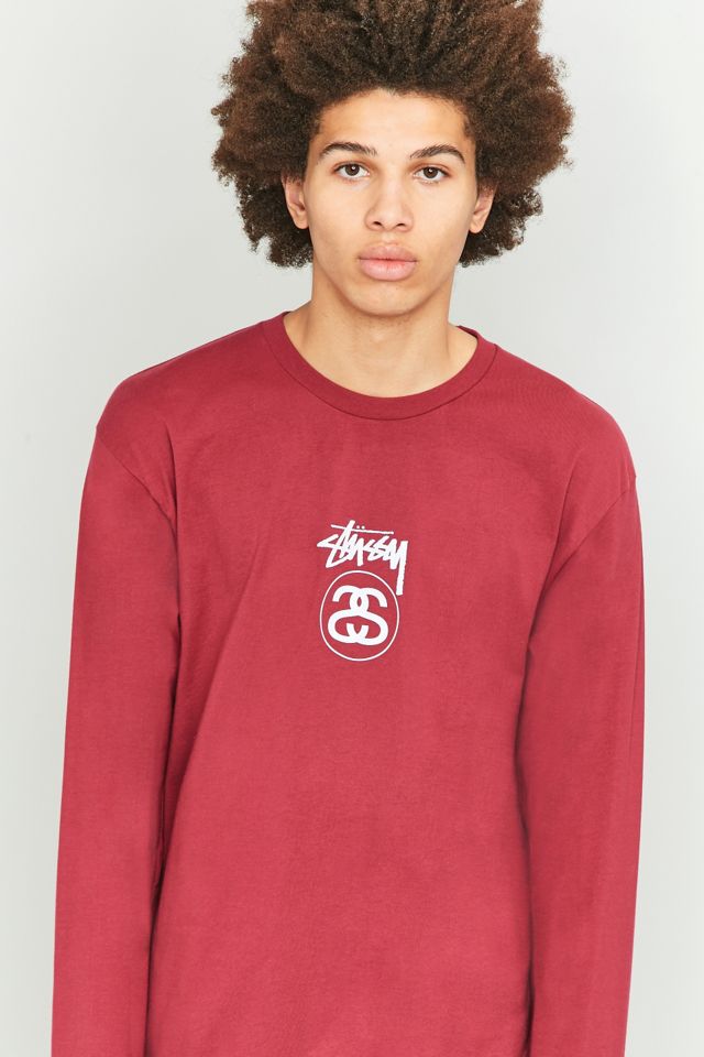 Stussy -T-shirt Stock Link à manches longues muscat #5