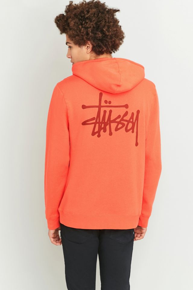 Stussy Basic Coral Hoodie #1
