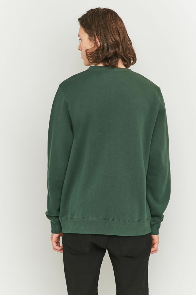 Stussy - Sweat New Stock ras du cou avec broderie vert pin #3