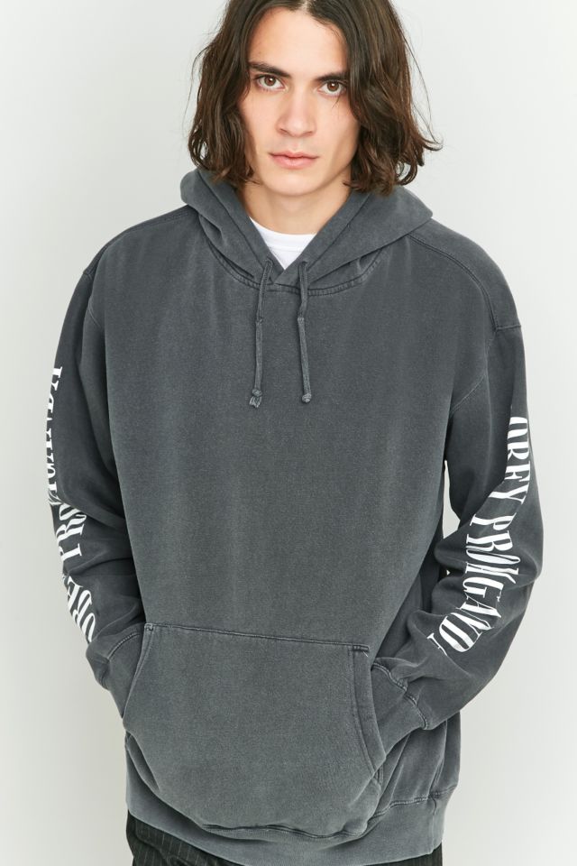 Obey New Times Propaganda Dust Black Pullover Hoodie