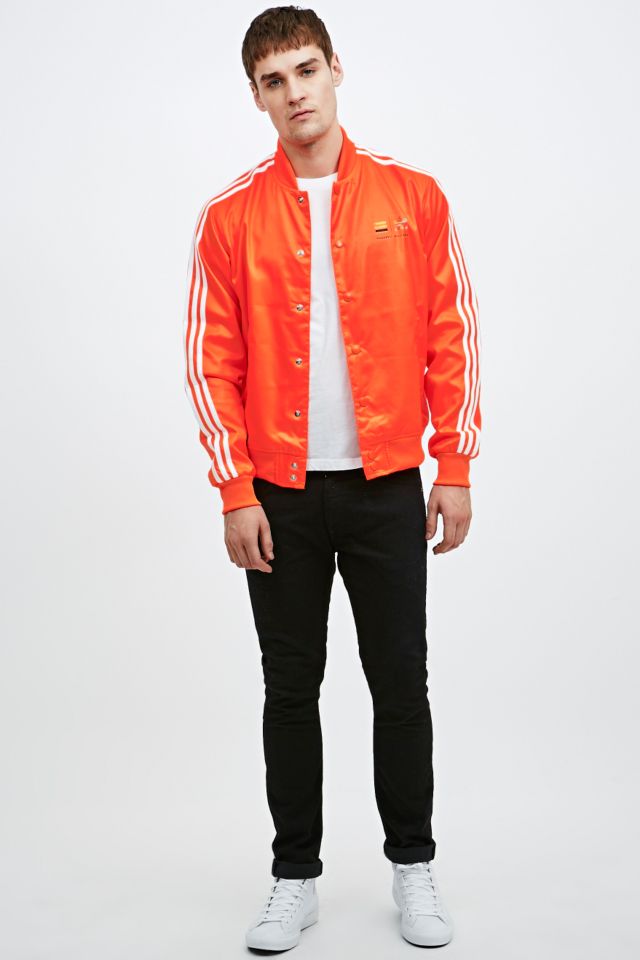 Adidas Originals x Pharrell Williams Track Jacket Solar Orange | Outfitters UK