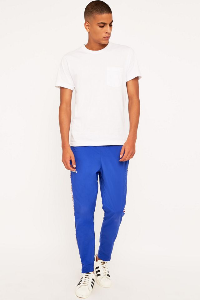 adidas Pantalon de survêtement tricolore bleu vif Urban