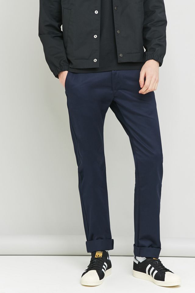 Edwin - Pantalon chino 55 en tissu compact bleu marine #1