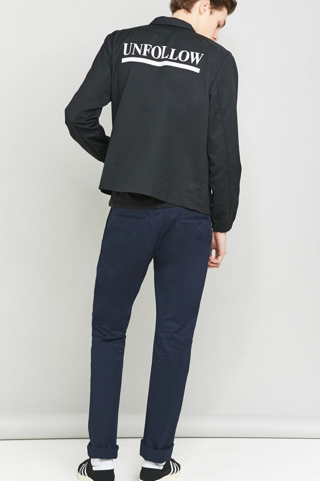 Edwin - Pantalon chino 55 en tissu compact bleu marine #3