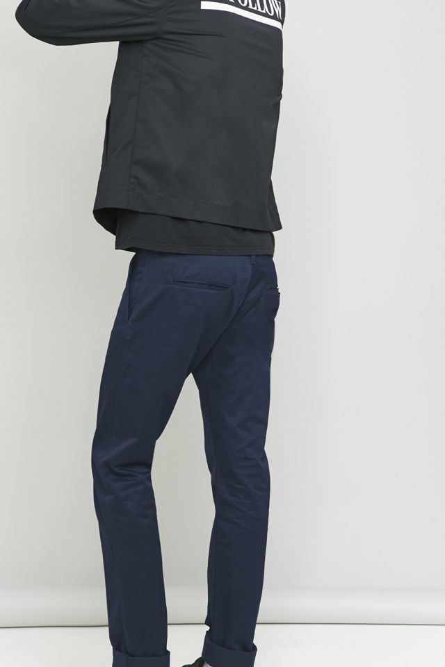 Edwin - Pantalon chino 55 en tissu compact bleu marine #5