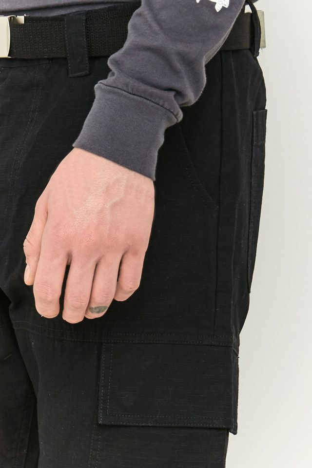 Shore Leave di Urban Outfitters Titus Black Cargo Trousers #4
