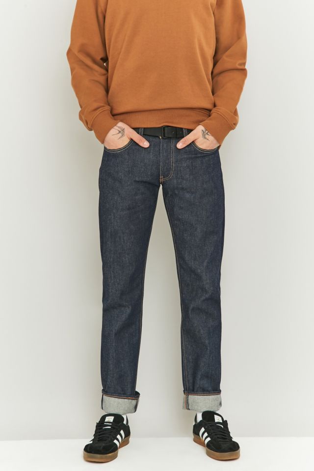 Levi's 511 Rigid Urn Selvedge Denim Slim Fit Jeans | Urban Outfitters UK