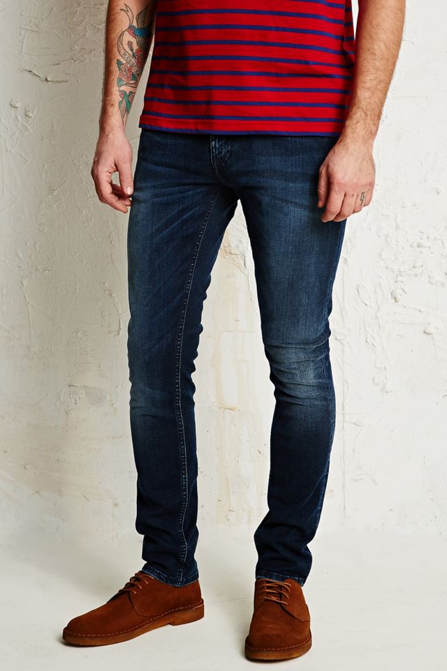 Nudie Jeans Tight Long John in Blue Dot Urban Outfitters UK