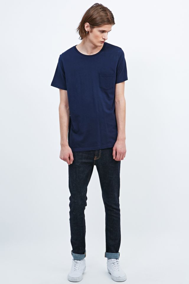 Nudie Jeans Tube Tom Jeans in Twill Rinse | Urban Outfitters UK