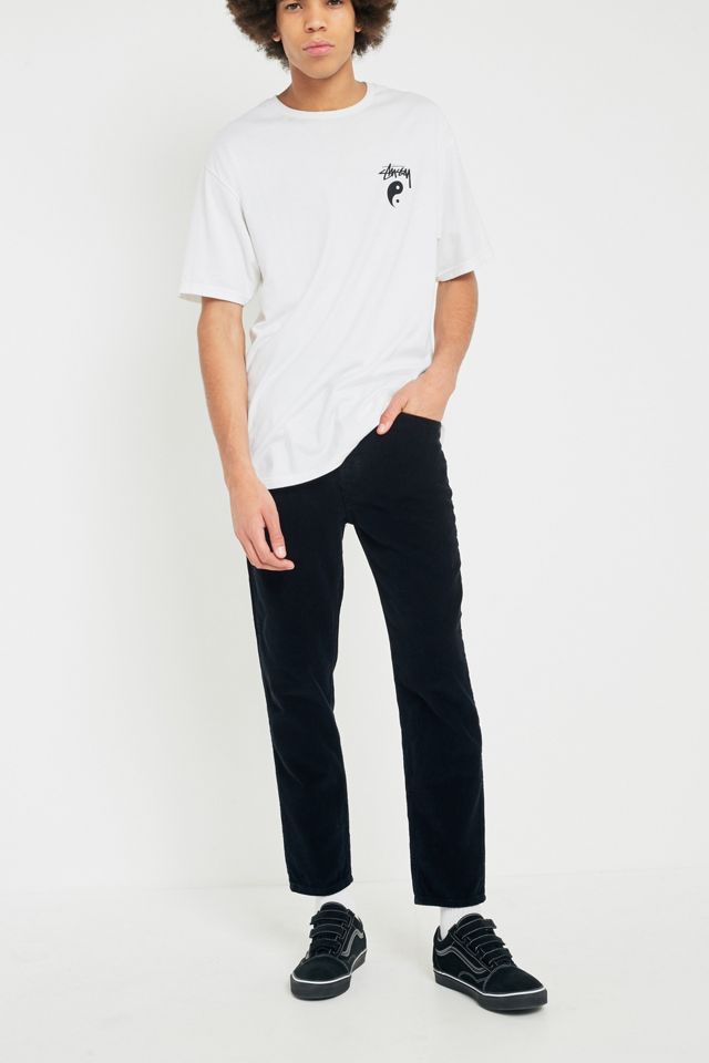 BDG Dad Corduroy Black Trousers #1