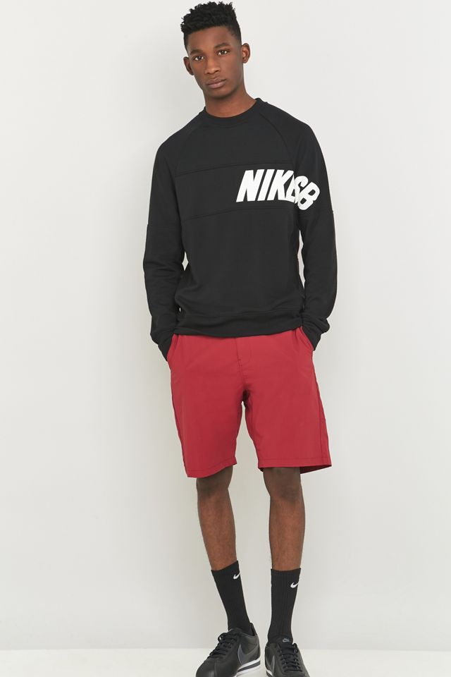 Nike Sb Everett Red Woven Shorts Urban Outfitters Uk