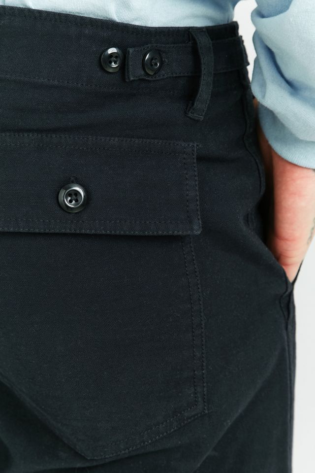 Shore Leave by Urban Outfitters Washed Black Fatigue Shorts #2
