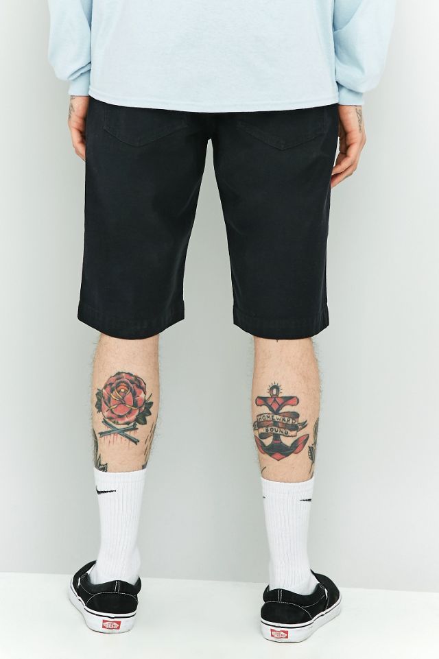 Shore Leave by Urban Outfitters Washed Black Fatigue Shorts #3