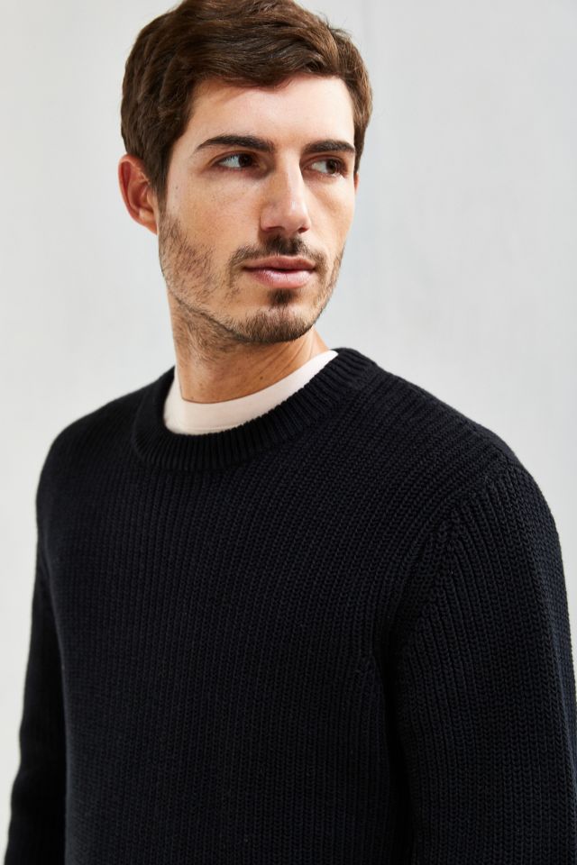 UO - Pull ras du cou classique noir #1