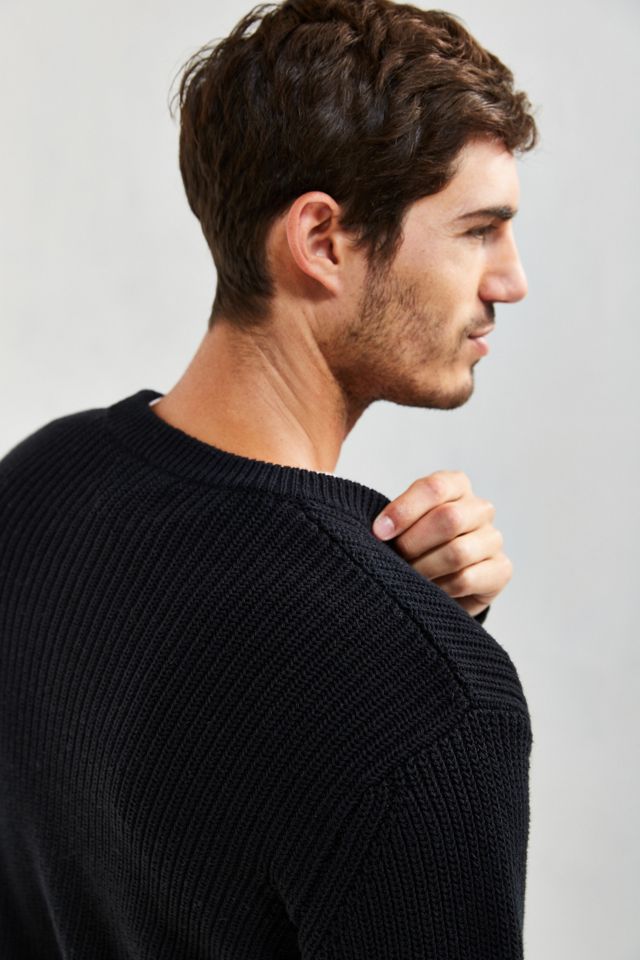 UO - Pull ras du cou classique noir #5