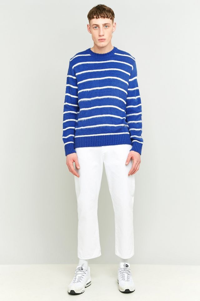 Loom - Pull marinière bleu coupe droite #1