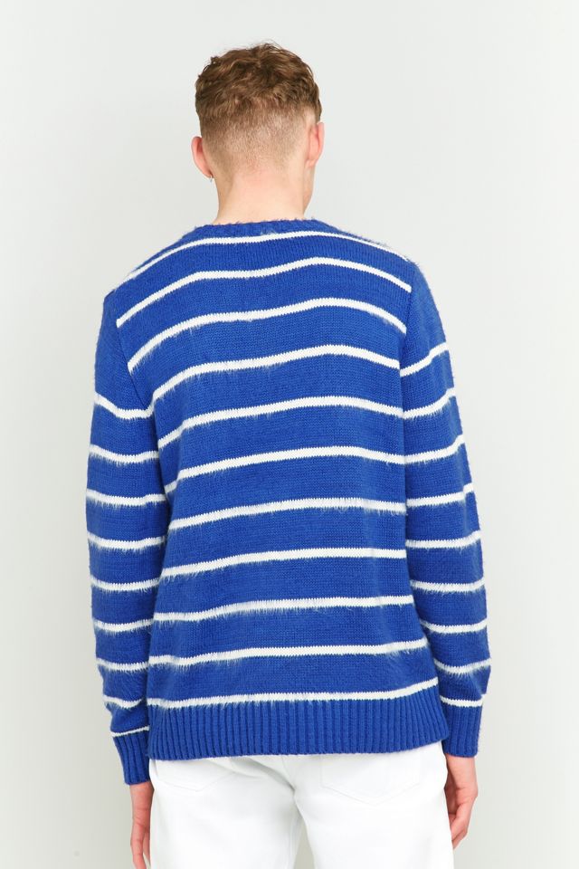 Loom - Pull marinière bleu coupe droite #3