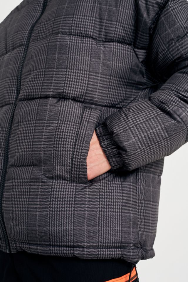UO Cesal Check Puffer Jacket | Urban Outfitters UK