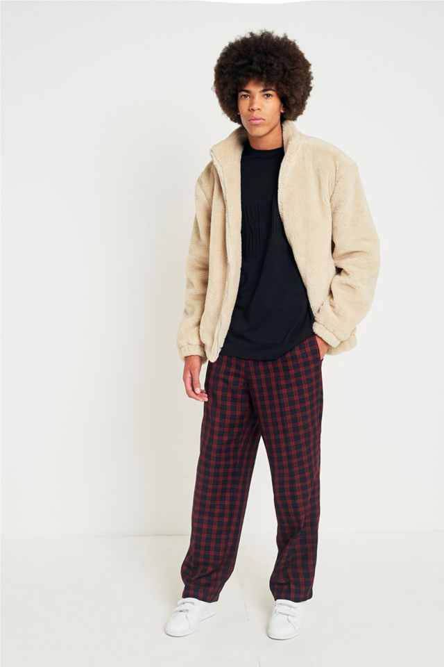 Loom Ecru Borg Track Jacket #4