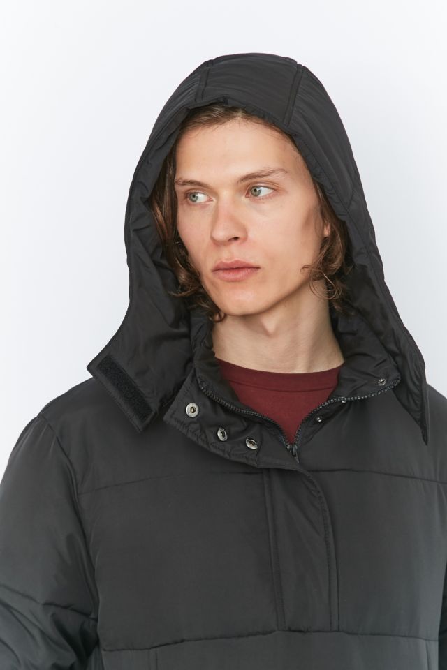 Shore leave by urban shop outfitters black zip puffer jacket