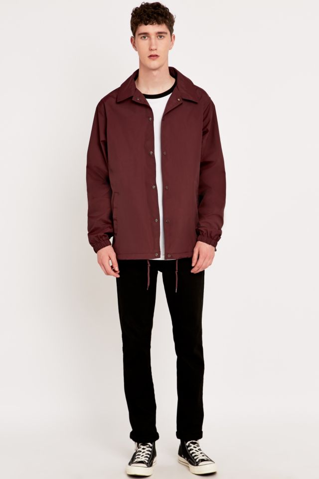 Maroon hotsell coach jacket