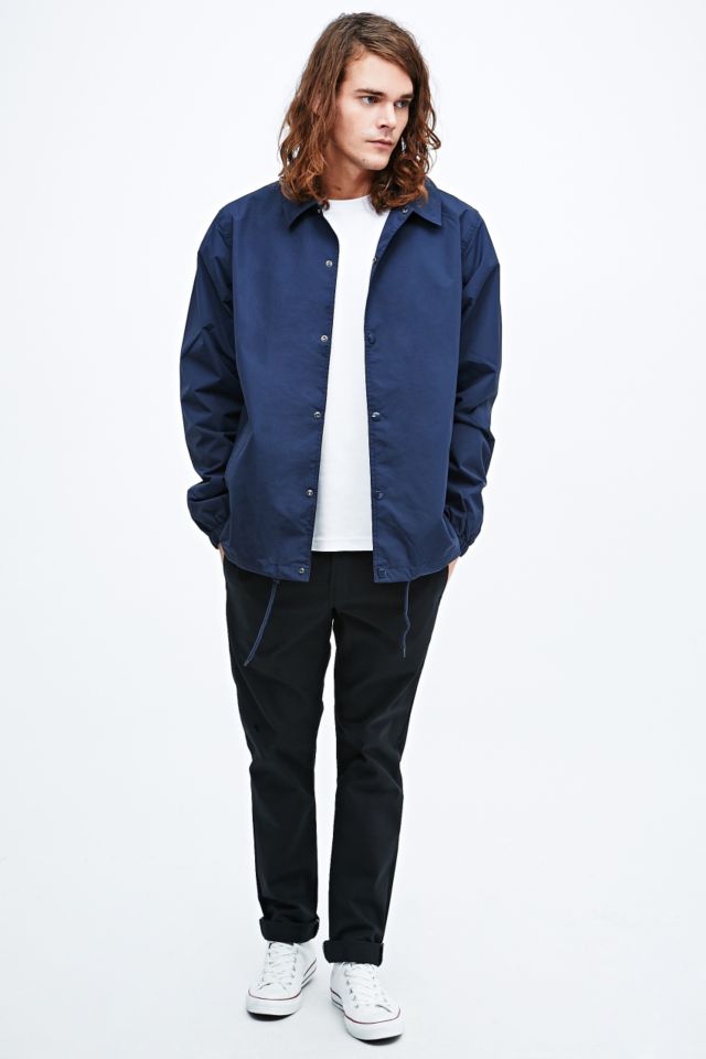Dickies Torrance Coach Jacket in Navy | Urban Outfitters